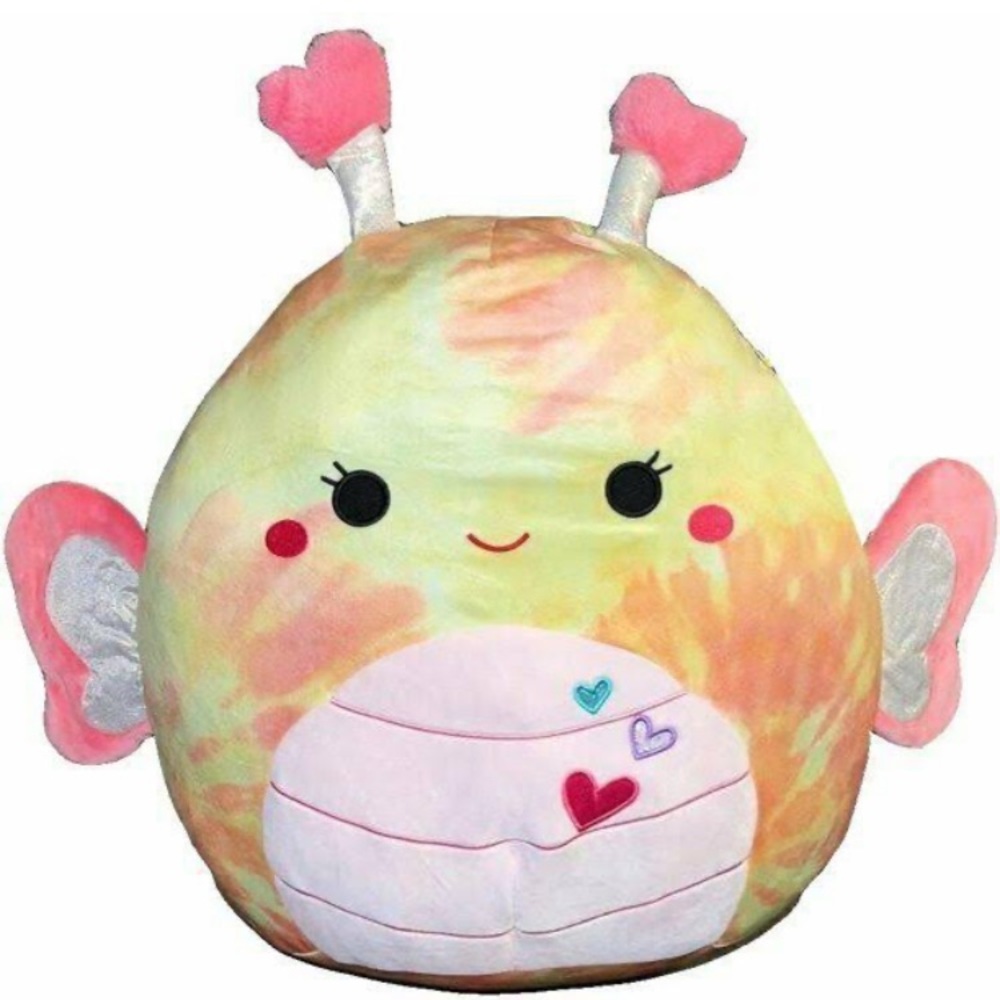 Like new Squishmallow Balia the Butterfly 16" UltraSoft Valentine's Day Plush - Picture 2 of 8
